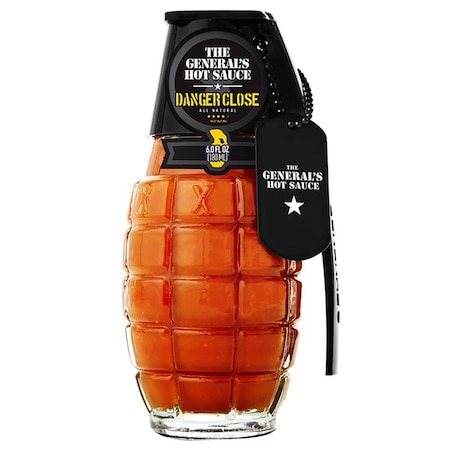 The Generals Hot Sauce The General's Hot Sauce All Natural Danger Close Sauce 6 oz 0311-027